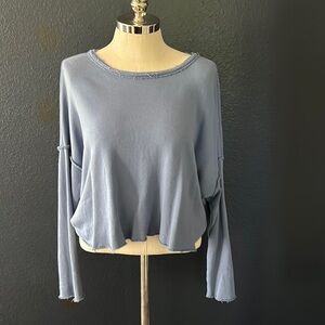 Aerie distressed reversible top